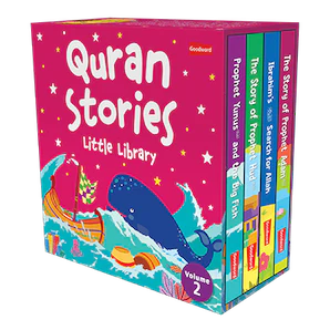 Quran Stories - Little Library - Vol.2 (4 Board Books Set)