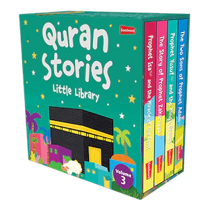 Quran Stories - Little Library - Vol.3 (4 Board Books Set)